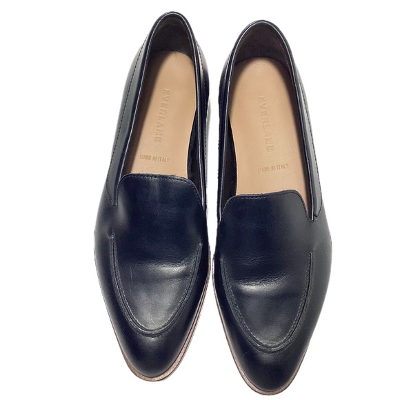Everlane Shoes - Everlane The Modern Loafer Black Leather Sz 6